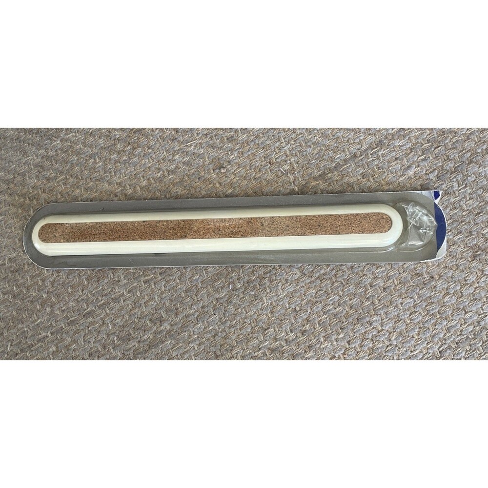 Vintage Davson Rubbermaid, Magnetic Cork Board Strip 12” NOS